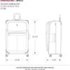 SwissGear 4010 Softside Luggage with Spinner Wheels, Black, Carry-On 18-Inch - Image 5