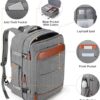 Bagsure Travel Backpack, 42L Carry on Luggage, Flight Approved Expandable Backpack, Laptop Backpack, Hidden Shoulder Straps Weekender Bags for Women Men, Suitcase with Packing Cubes and Shoe Pocket - Image 5