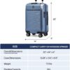 Travelpro Platinum Elite Hardside Expandable Carry on Luggage, 8 Wheel Spinner, TSA Lock, Hard Shell Polycarbonate Suitcase, True Navy Blue, Carry on 21-Inch - Image 6
